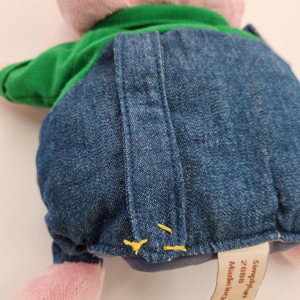 Simply Fun Buddies Full Body Pickles Pig Multicolor Plush 12-in Soft Puppet - Picture 8 of 17